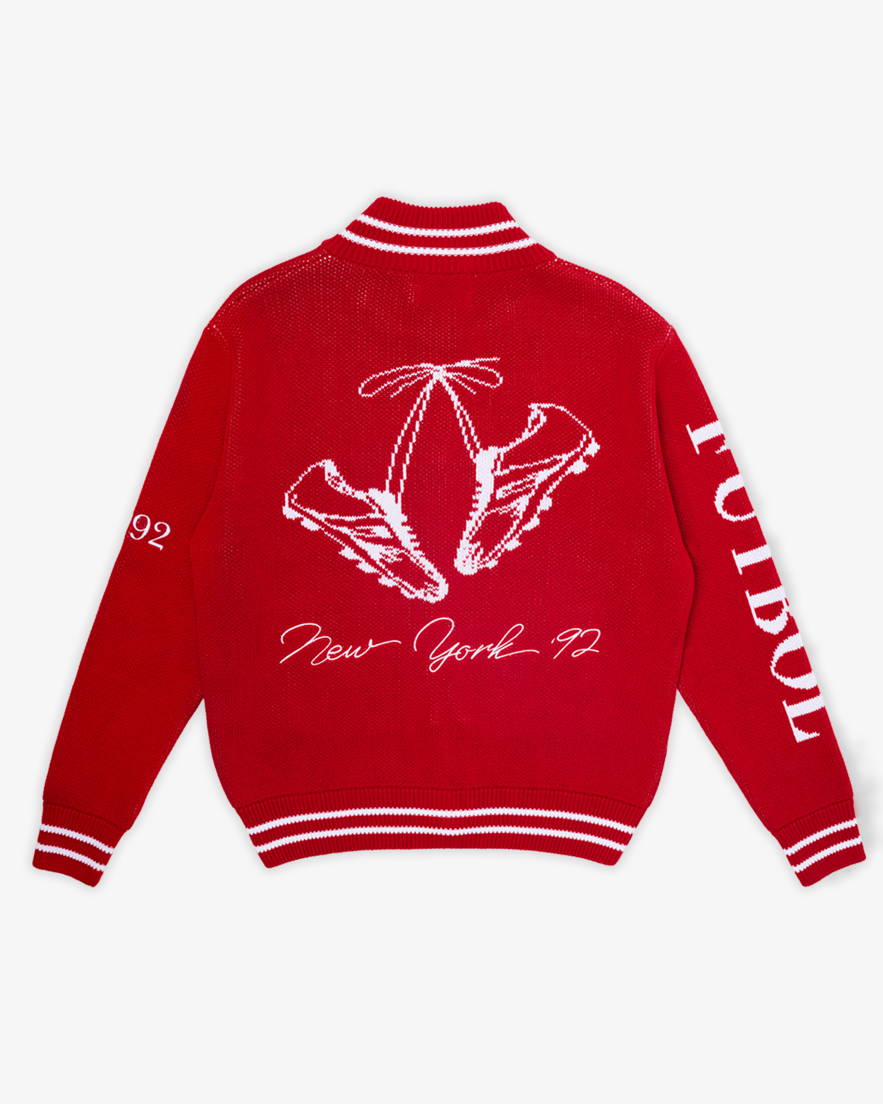 THE FÚTBOL ZIP-UP CARDIGAN