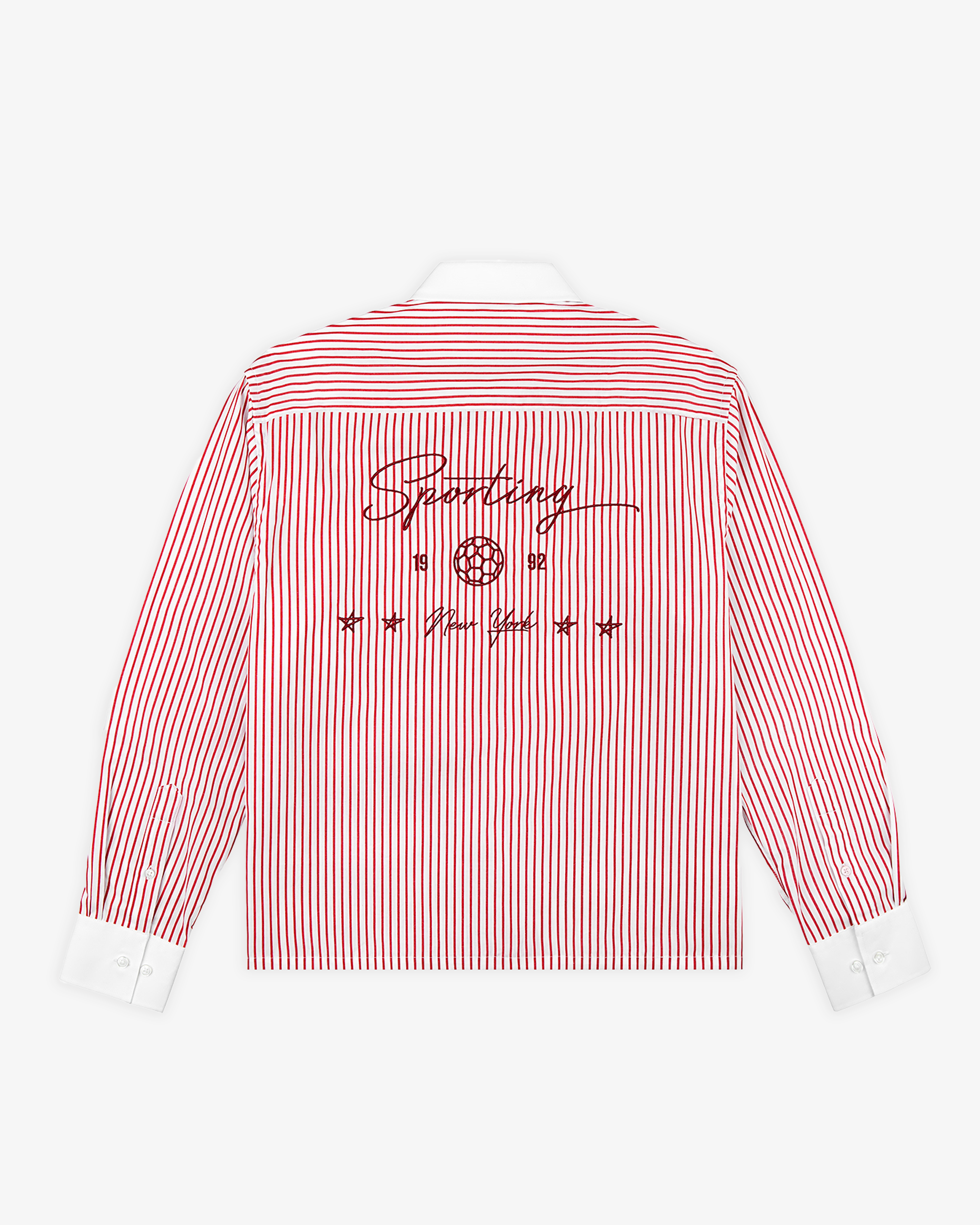 STRIPED POPLIN RELAXED SHIRT