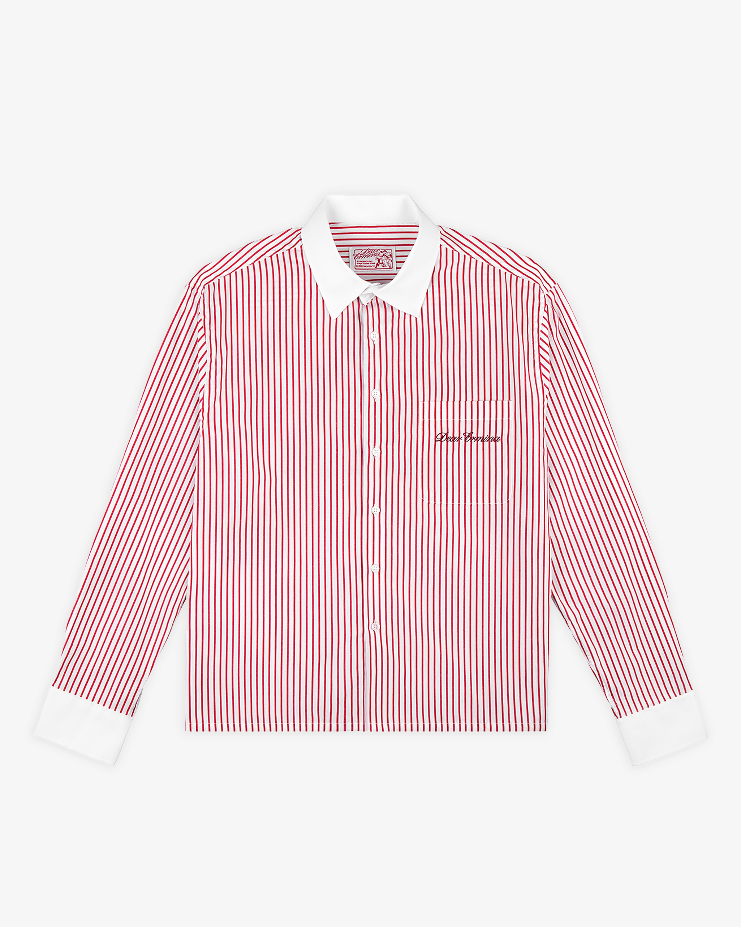 STRIPED POPLIN RELAXED SHIRT