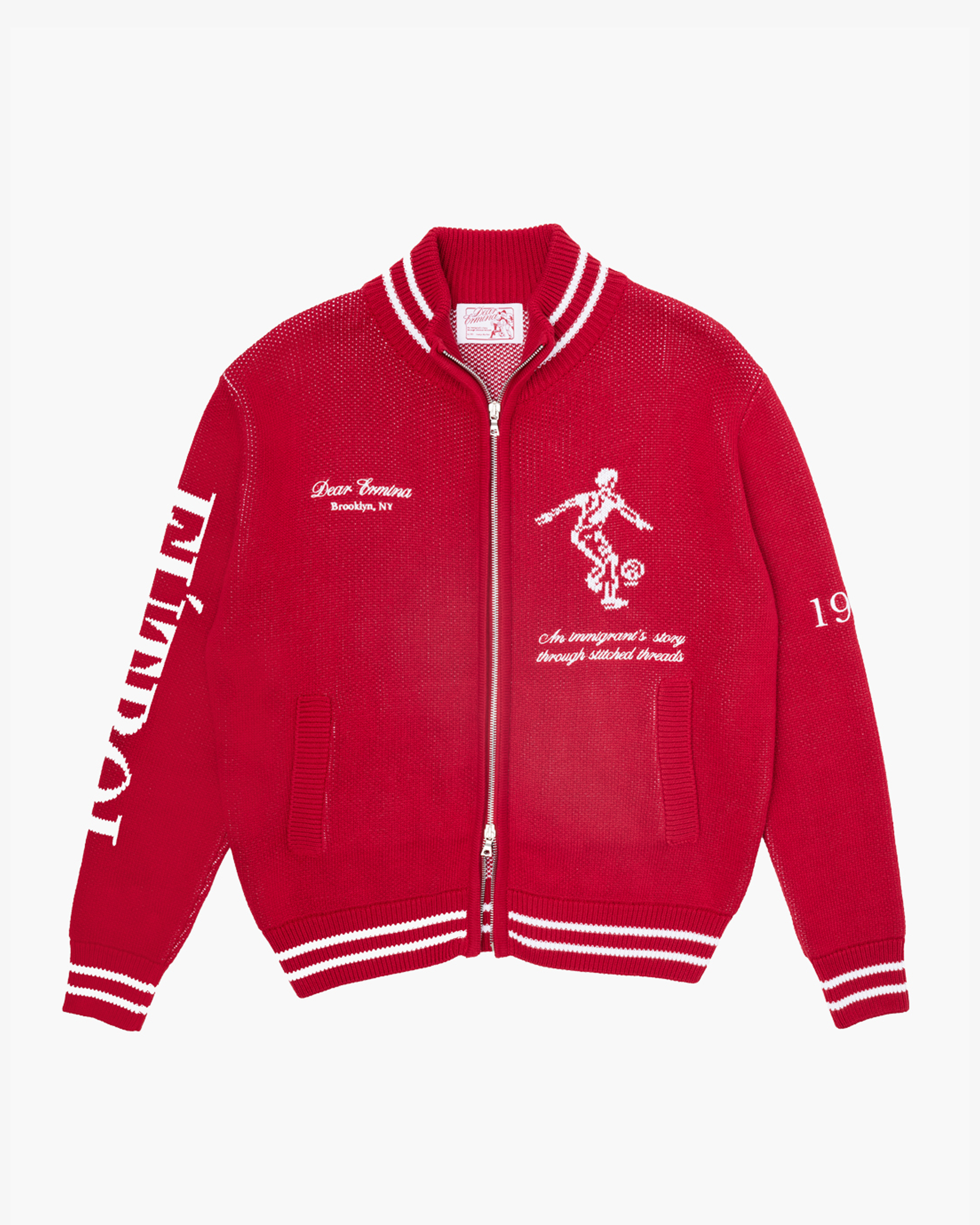 THE FÚTBOL ZIP-UP CARDIGAN